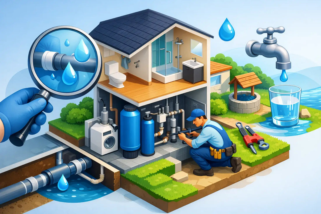 Mantenimiento preventivo del agua en casa