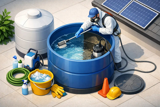 Cómo limpiar depósito de agua sin riesgos
