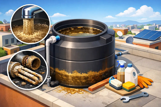 Agua de tinaco con sarro: qué hacer