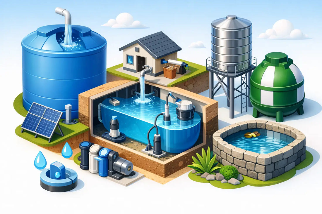 Mejores soluciones para agua almacenada