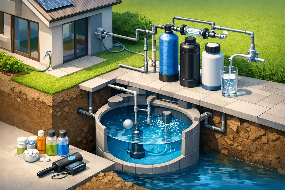 Tratamiento de agua para cisternas en casa