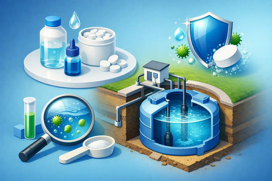 Desinfectante para cisterna de agua: cuál elegir