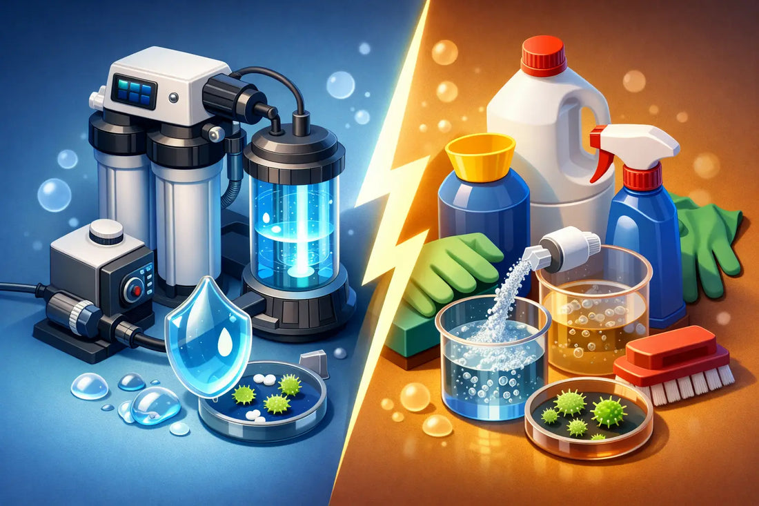 Sistema Dual vs cloro doméstico: ¿qué protege más?