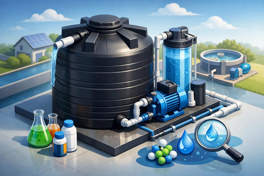 Tratamiento para cisterna de 5000 litros