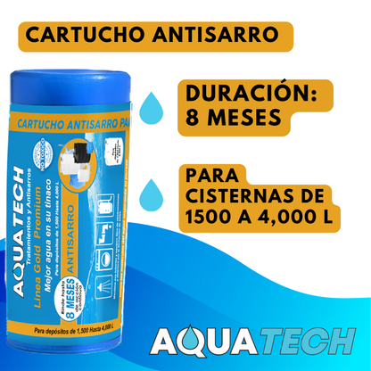 Sistema Antisarro Premium para Cisternas de 1,500 a 4,000 L.