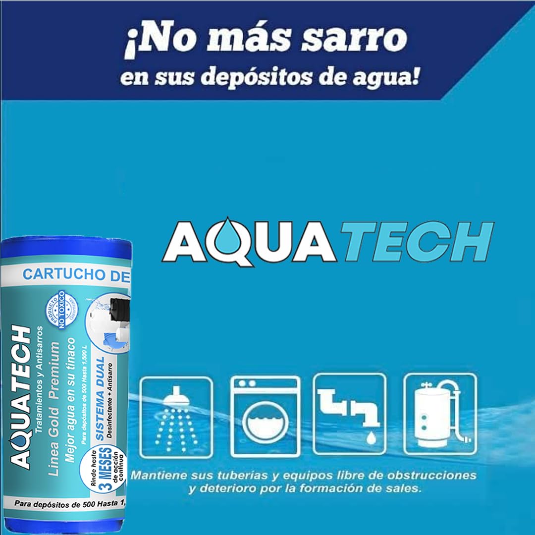 Sistema Antisarro y Desinfectante Premium para Cisterna 1,500 a 4,000 L