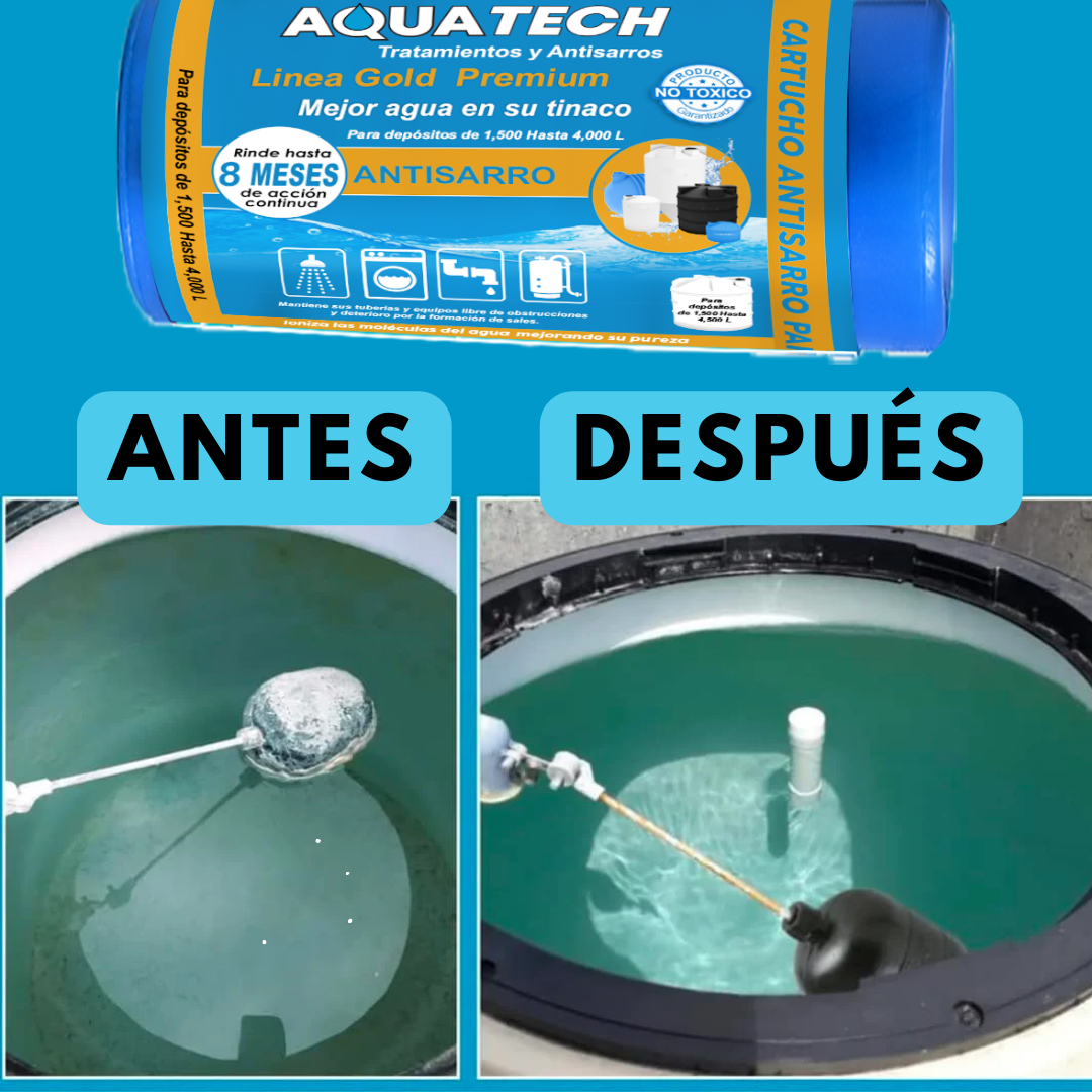 Sistema Antisarro Premium para Cisternas de 1,500 a 4,000 L.