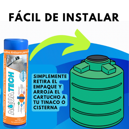 Sistema Antisarro para Tinacos de 450 a 1100 L.