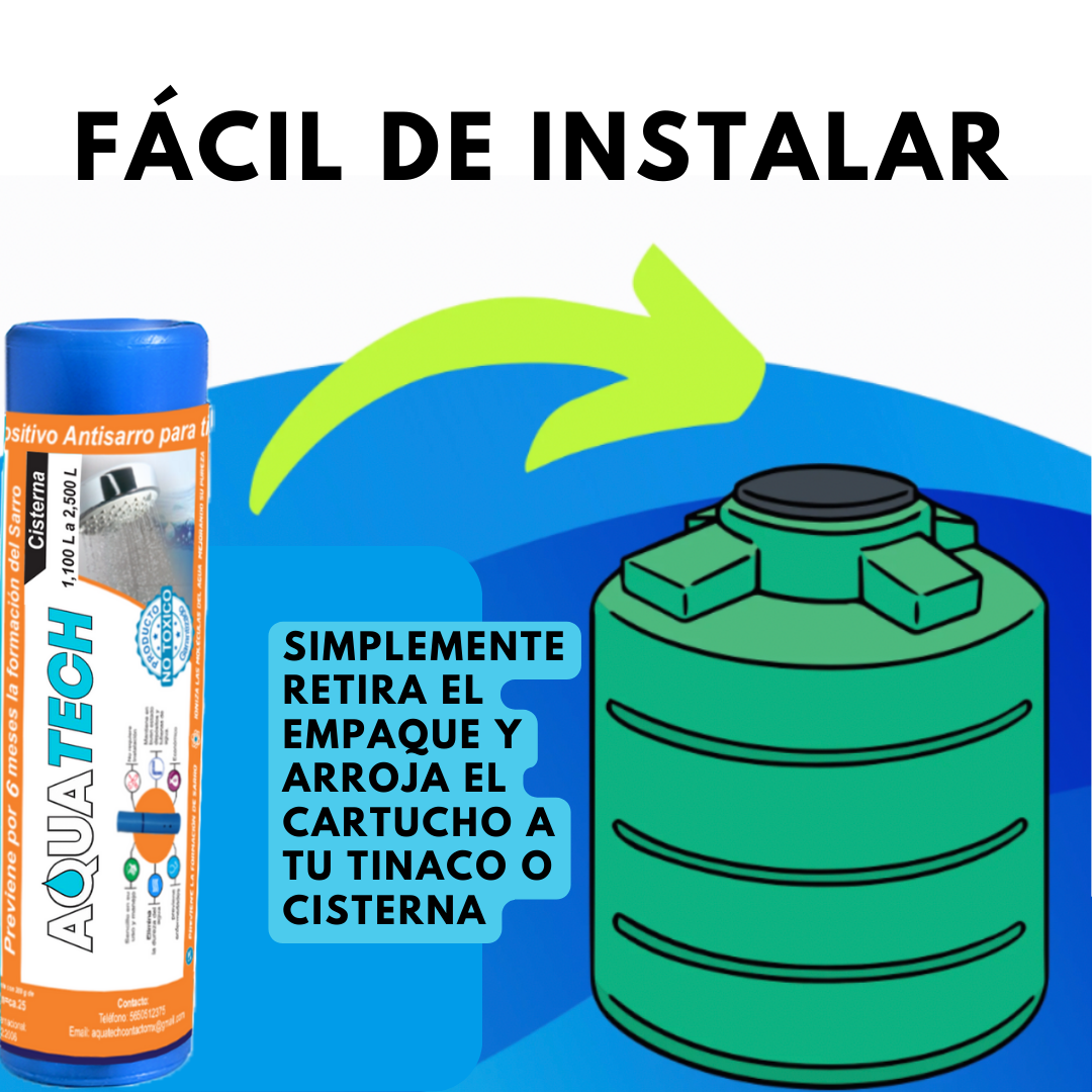 Sistema Antisarro para Cisternas de 1100 a 2400 Litros