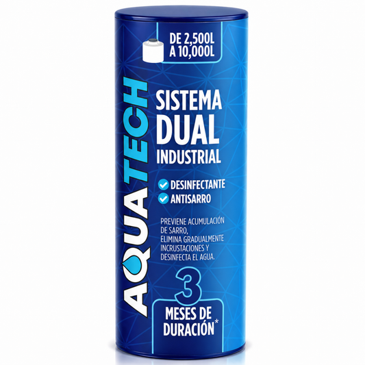 Sistema Dual Antisarro y Desinfectante para Cisterna Industrial de 2,500 a 10,000 L