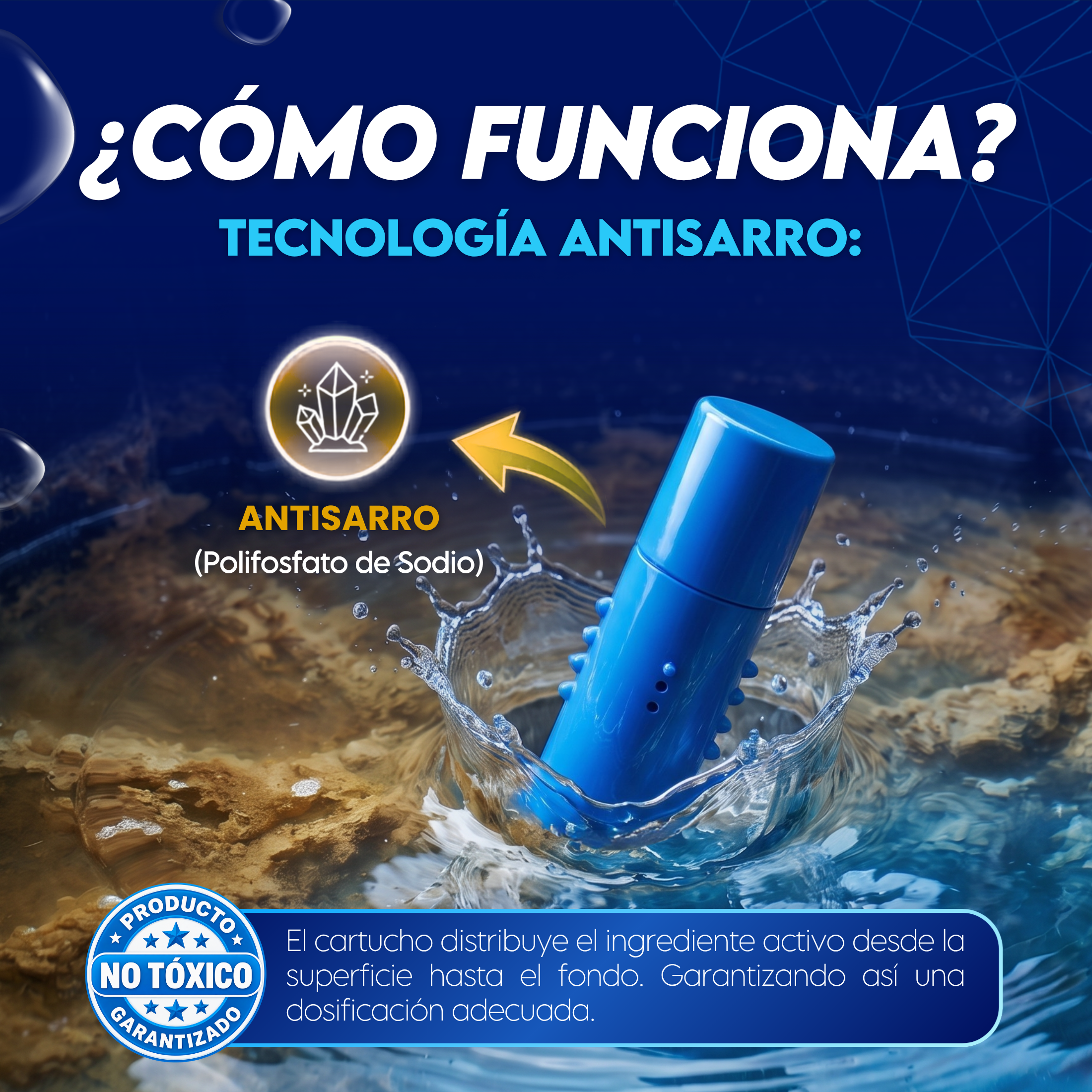 Sistema Antisarro Premium para Cisternas de 1,500 a 4,000 L