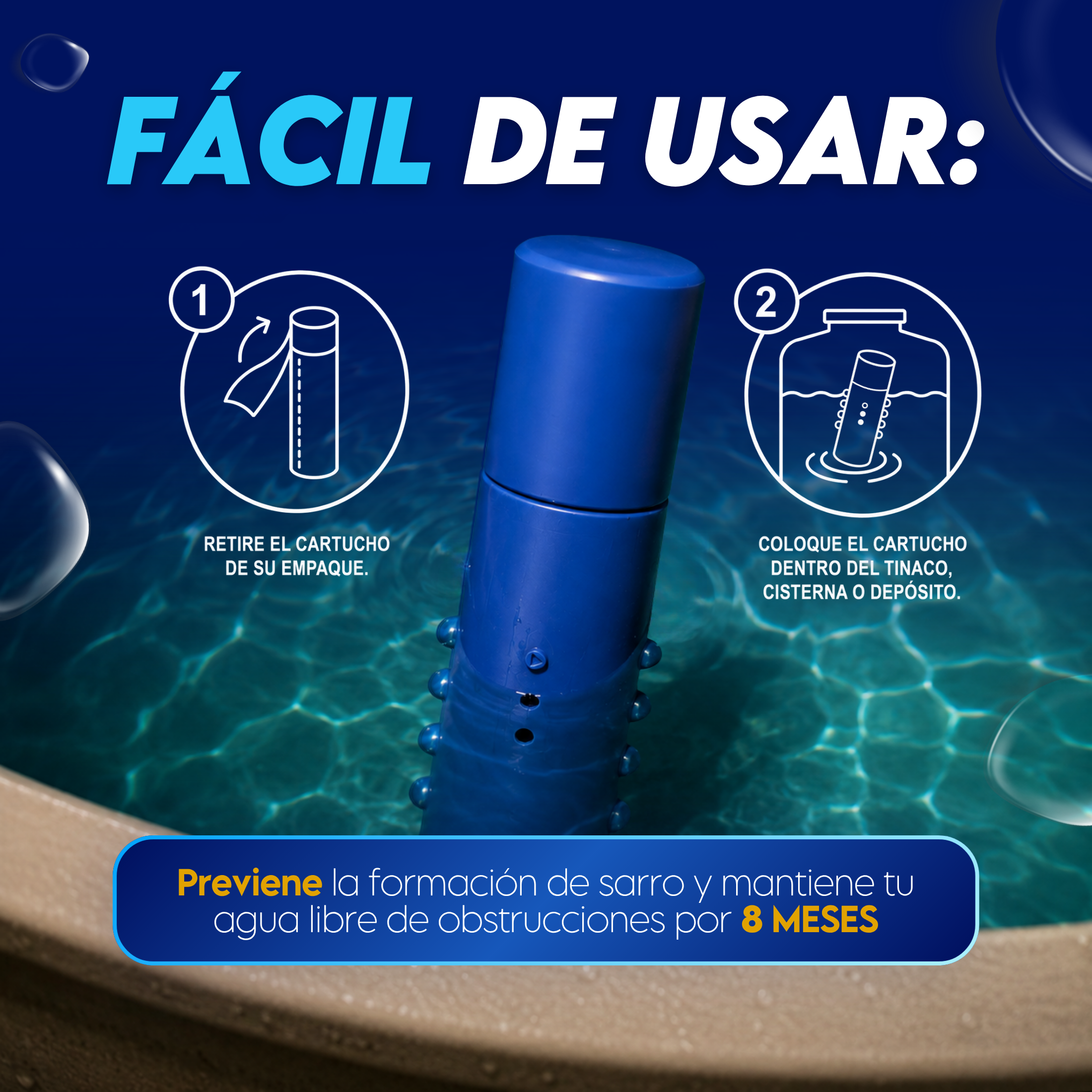 Sistema Antisarro Premium para Cisternas de 1,500 a 4,000 L