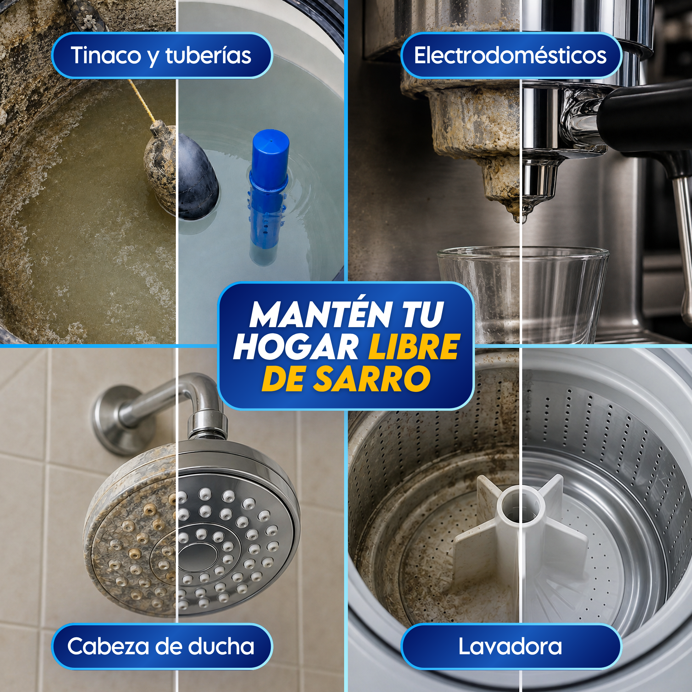 Sistema Antisarro Premium para Cisternas de 1,500 a 4,000 L