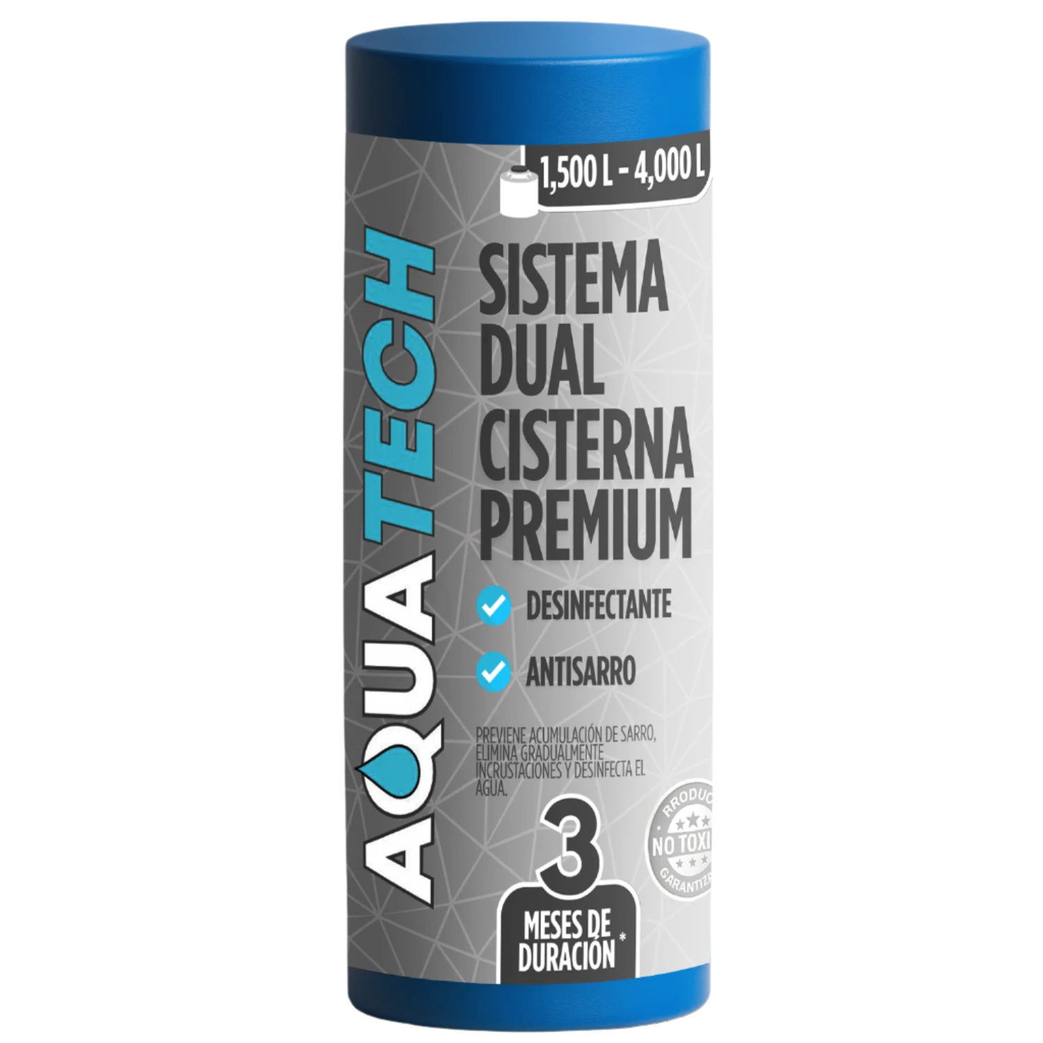 Sistema Antisarro y Desinfectante Premium para Cisternas 1,500 a 4,000 L