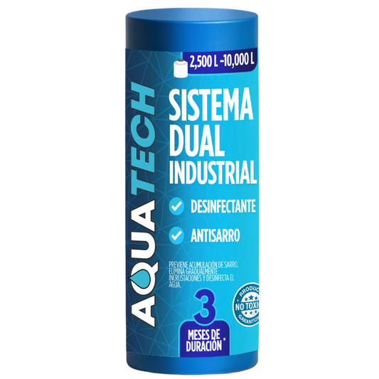Sistema Dual Antisarro y Desinfectante para Cisterna Industrial de 2,500 a 10,000 L