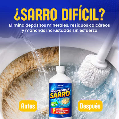 Removedor de Sarro Concentrado. Sarricida Limpieza Efectiva de Baño 1L